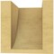 Ekena Millwork 5"W x 5"D x 5"H Wide Durham Rough Cedar Woodgrain TimberThane Corbel, Primed Tan CORUR05X05X05DURRCPR - alternate 4
